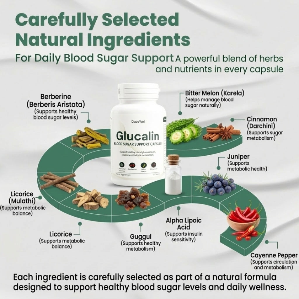 Glucalin – Blood Sugar Support Supplement